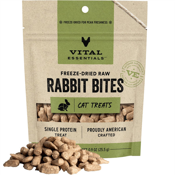 Hounddale Freeze-Dried Rabbit Cat Treats bag