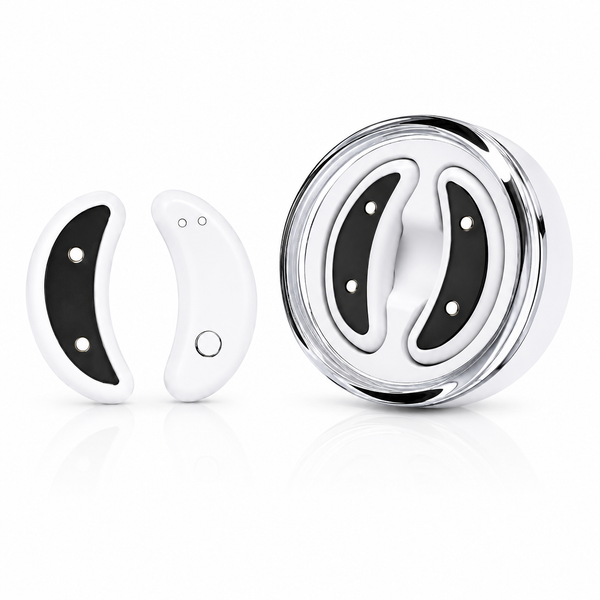 Pro EMS Eye Massager — Red Light + Pulse for Tired Eyes