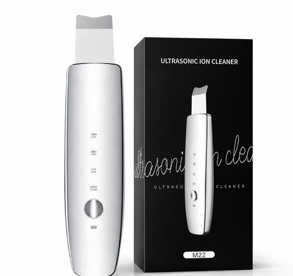 Ultrasonic Skin Scrubber Spatula — Blackhead & Deep Pore Exfoliator