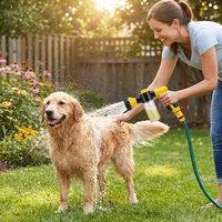 Hounddale Portable Dog Wash Sprayer - lifestyle photo