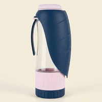 Hounddale Portable Water Bottle & Bowl three-quarter angle on cream background
