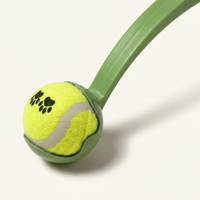 Hounddale Automatic Ball Launcher close-up detail on cream background
