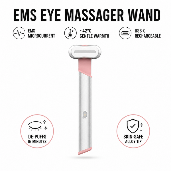 EMS Eye Massager Wand — Dark Circle, Puffiness & Wrinkle Tool