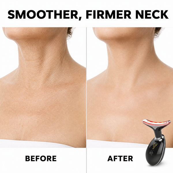 Neck Lift Vibration Massager — Anti-Wrinkle Décolletage Device